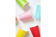 Red Disposable Cups 350 ml - 8 pieces 4